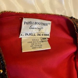 Vintage Papell Boutique Evening Jacket
